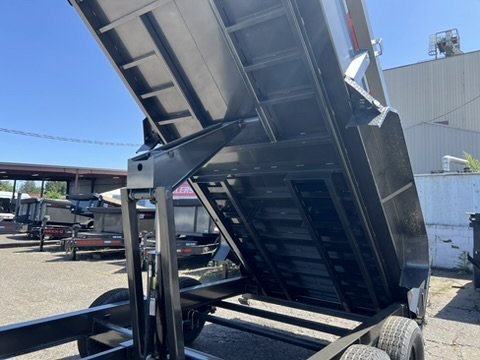 2026 7' X 14' MAXX-D DJX - 8 INCH 15LB I-BEAM DUMP TRAILER 14K Gray