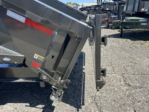 2026 7' X 14' MAXX-D DJX - 8 INCH 15LB I-BEAM DUMP TRAILER 14K Gray