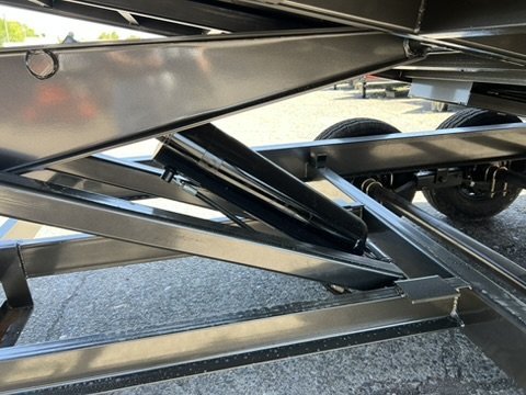 2026 7' X 14' MAXX-D DJX - 8 INCH 15LB I-BEAM DUMP TRAILER 14K Gray