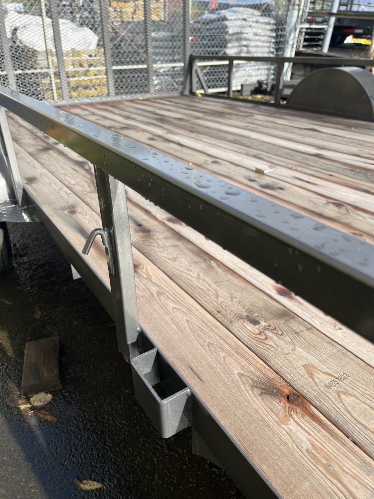 2026 7' x 14' Summit Cascade Fender High Rails Open Utility 2.9K