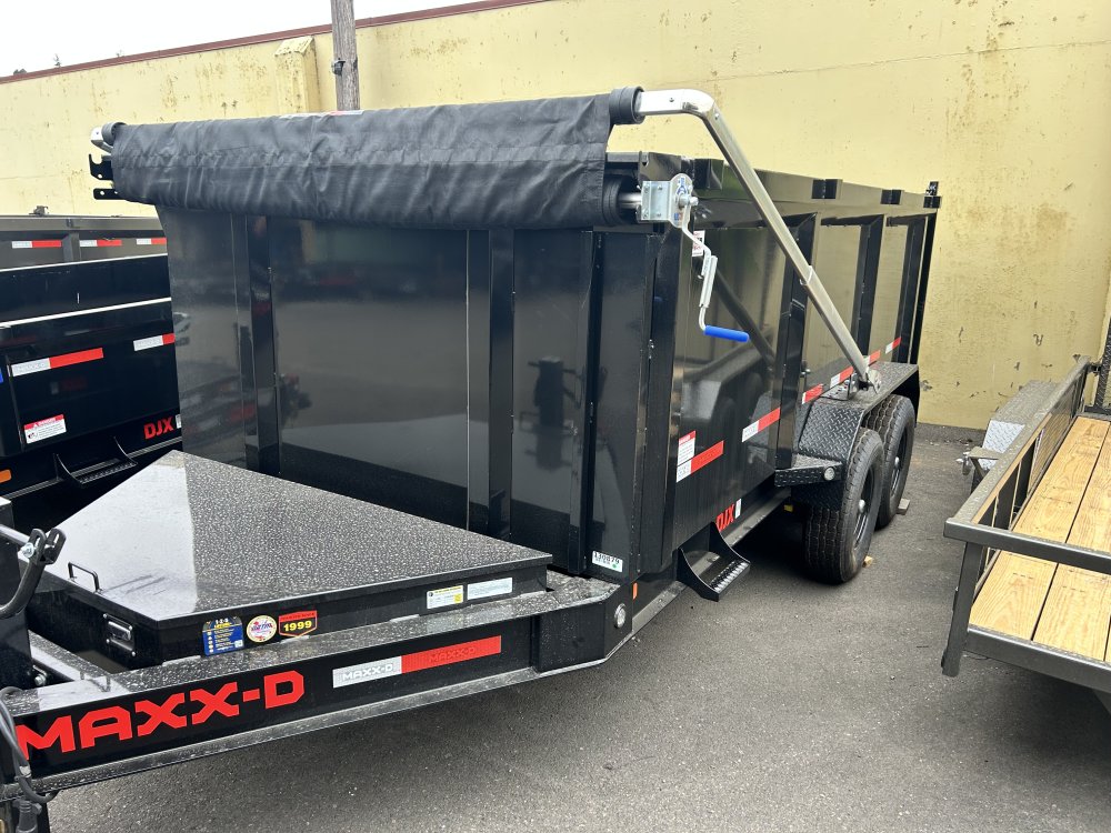 2026 MAXX-D DJX 7' x 14' Dump 15K with 4' Sides
