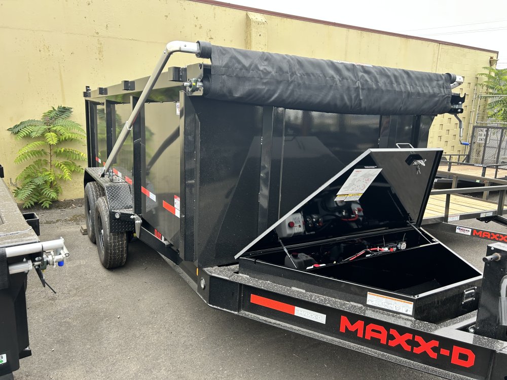 2026 MAXX-D DJX 7' x 14' Dump 15K with 4' Sides