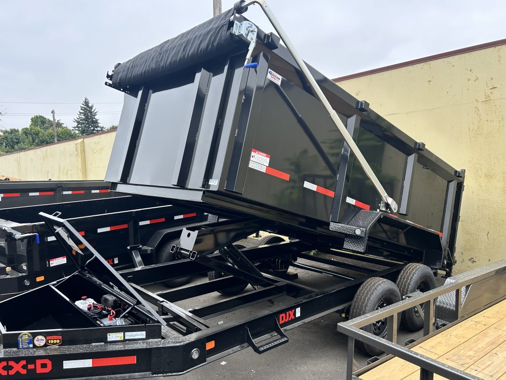 2026 MAXX-D DJX 7' x 14' Dump 15K with 4' Sides