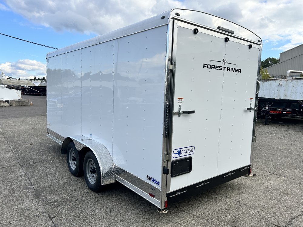 2026 16' x7' Continental Cargo Continental Cargo Tailwind Series Enclosed Cargo Trailer 7K