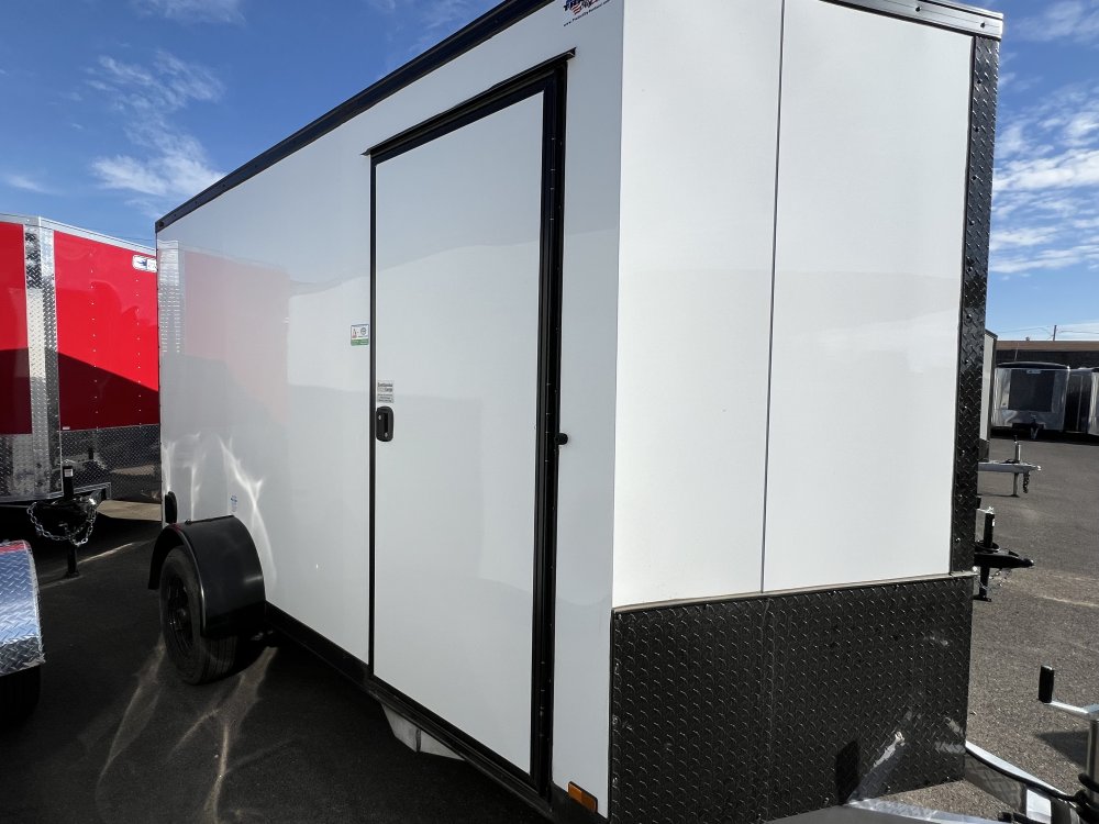 2025 12' x6' Continental Cargo CCN Aluminum VHW V-Series Wedge 2.9K