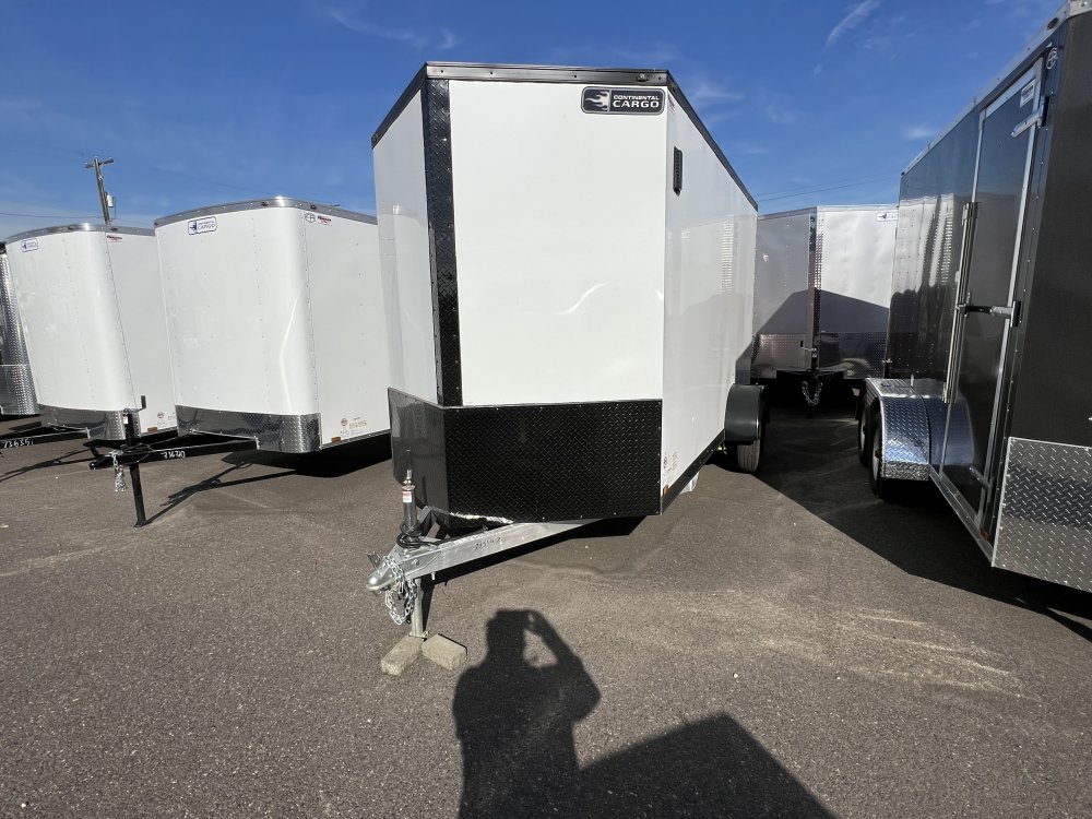 2025 12' x6' Continental Cargo CCN Aluminum VHW V-Series Wedge 2.9K
