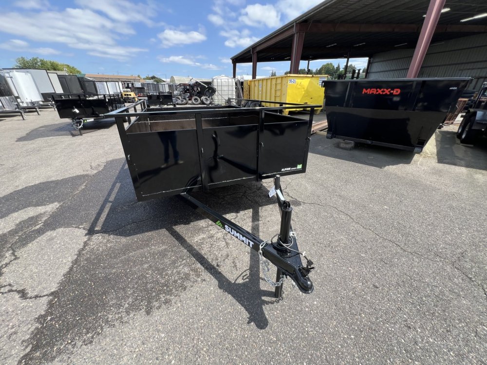 2026 8' x5' Summit Alpine Utility with Split Ramps 2.9K
