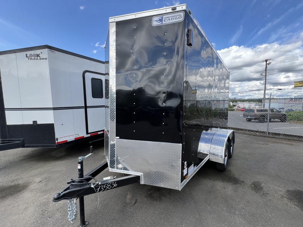 2025 12' x6' Continental Cargo Continental Cargo VHW V-Series Wedge 7K