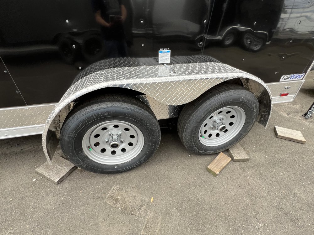 2026 12' x6' Continental Cargo Continental Cargo Tailwind Series Enclosed Cargo Trailer 7K