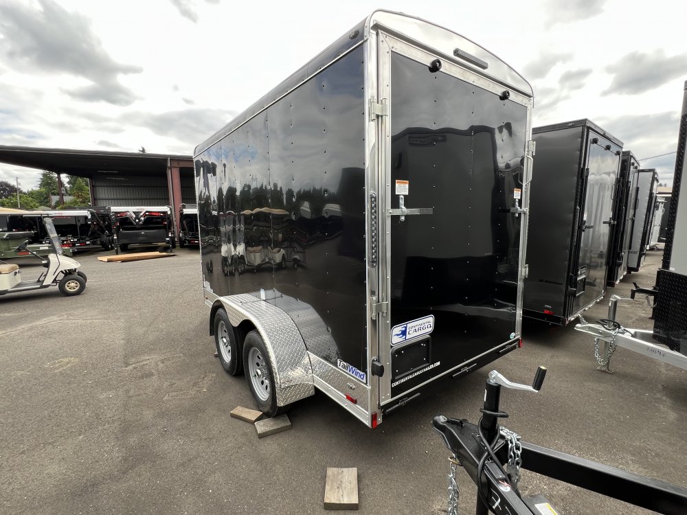 2026 12' x6' Continental Cargo Continental Cargo Tailwind Series Enclosed Cargo Trailer 7K
