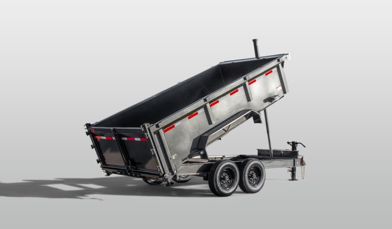 2025 16' x7' MAXX-D DTX - 8 INCH 15LB I-BEAM Telescoping Dump 17.5K