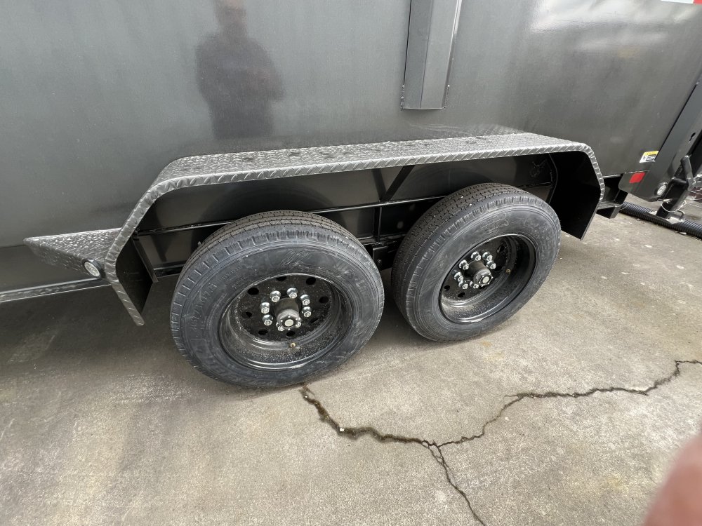 2025 16' x7' MAXX-D DTX - 8 INCH 15LB I-BEAM Telescoping Dump 17.5K