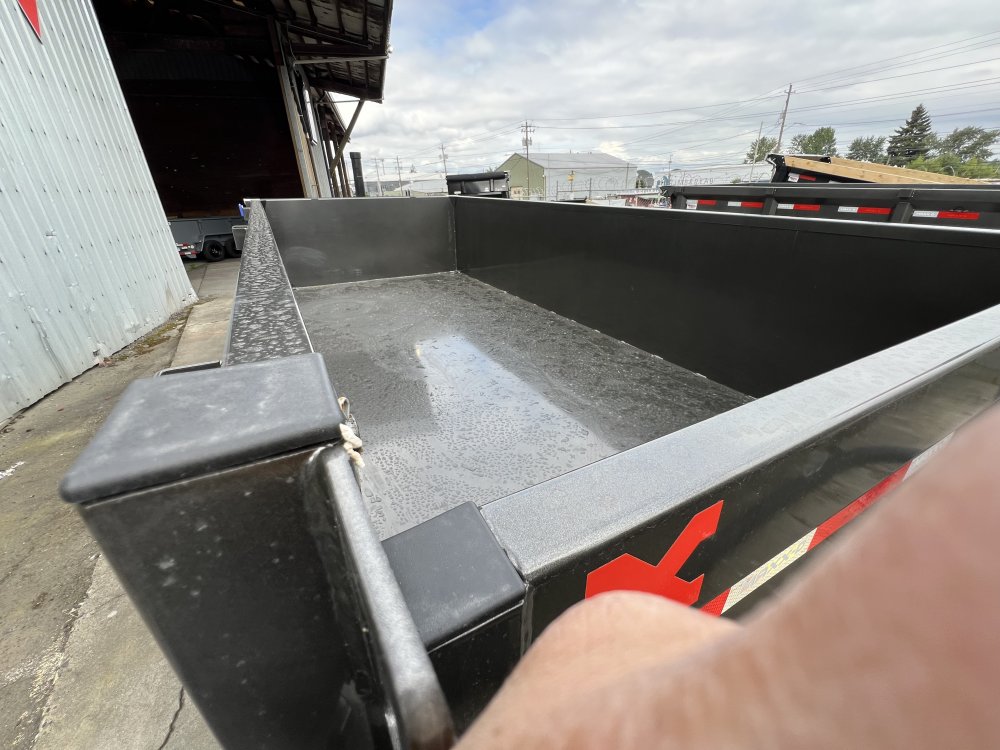 2025 16' x7' MAXX-D DTX - 8 INCH 15LB I-BEAM Telescoping Dump 17.5K
