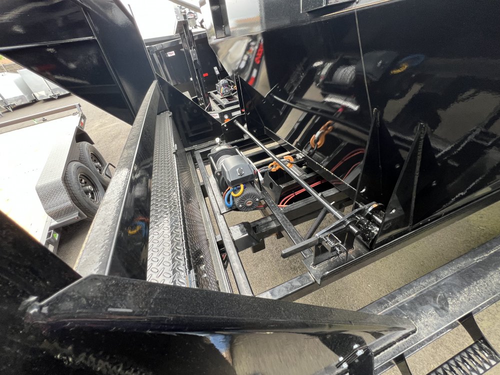 2025 14' x7' MAXX-D ROX - Roll-Off Dumpster Trailer 14K