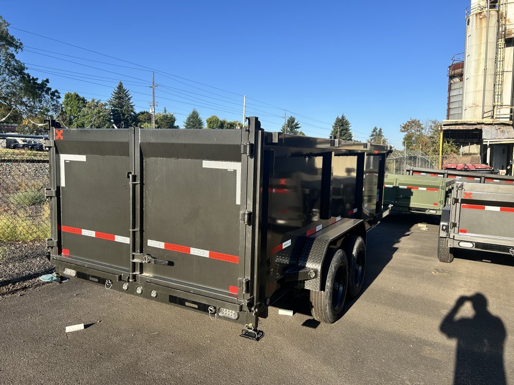 2025 MAXX-D DTX 7' x 16' Dump 17.5K with 4' Sides