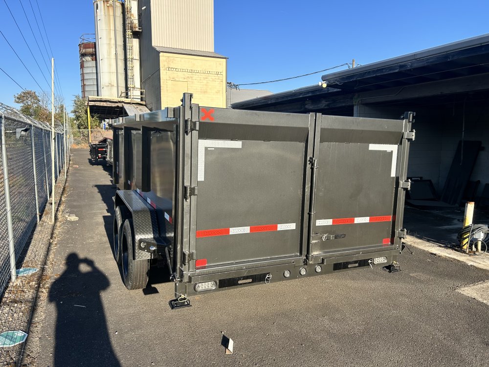 2025 MAXX-D DTX 7' x 16' Dump 17.5K with 4' Sides