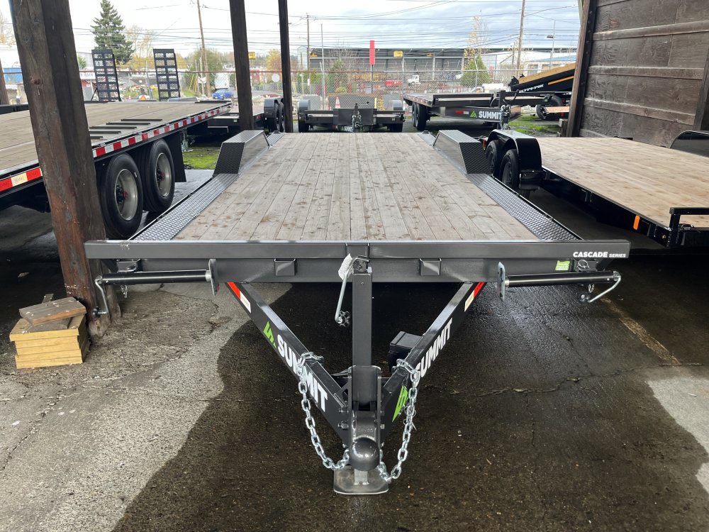 2026 20' x7' Cascade Flatbed 10K W/Drive Over Fenders