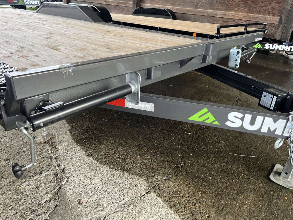 2026 20' x7' Cascade Flatbed 10K W/Drive Over Fenders