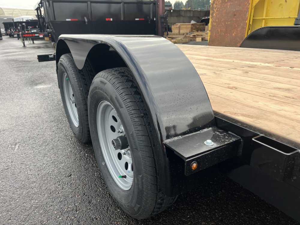 2026 7' X 16' Summit 7K Flatbed - Removable Fenders