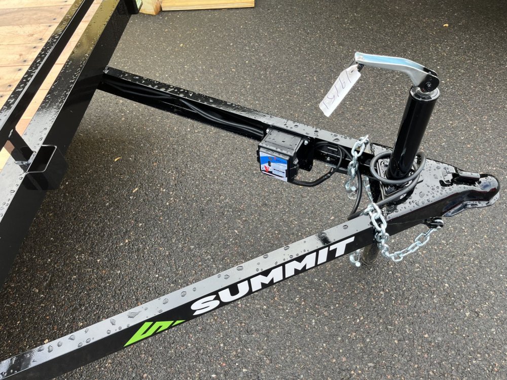 2026 7' X 16' Summit 7K Flatbed - Removable Fenders