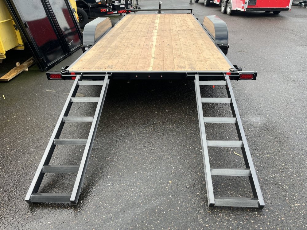 2026 7' X 16' Summit 7K Flatbed - Removable Fenders