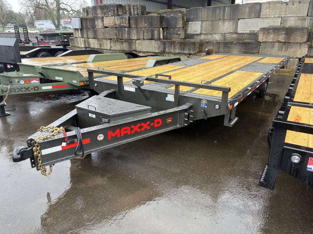 2026 22' x8' 6" Maxx-D TOX - 8 INCH 10LB I-BEAM POWER TILT DECKOVER 17.5K