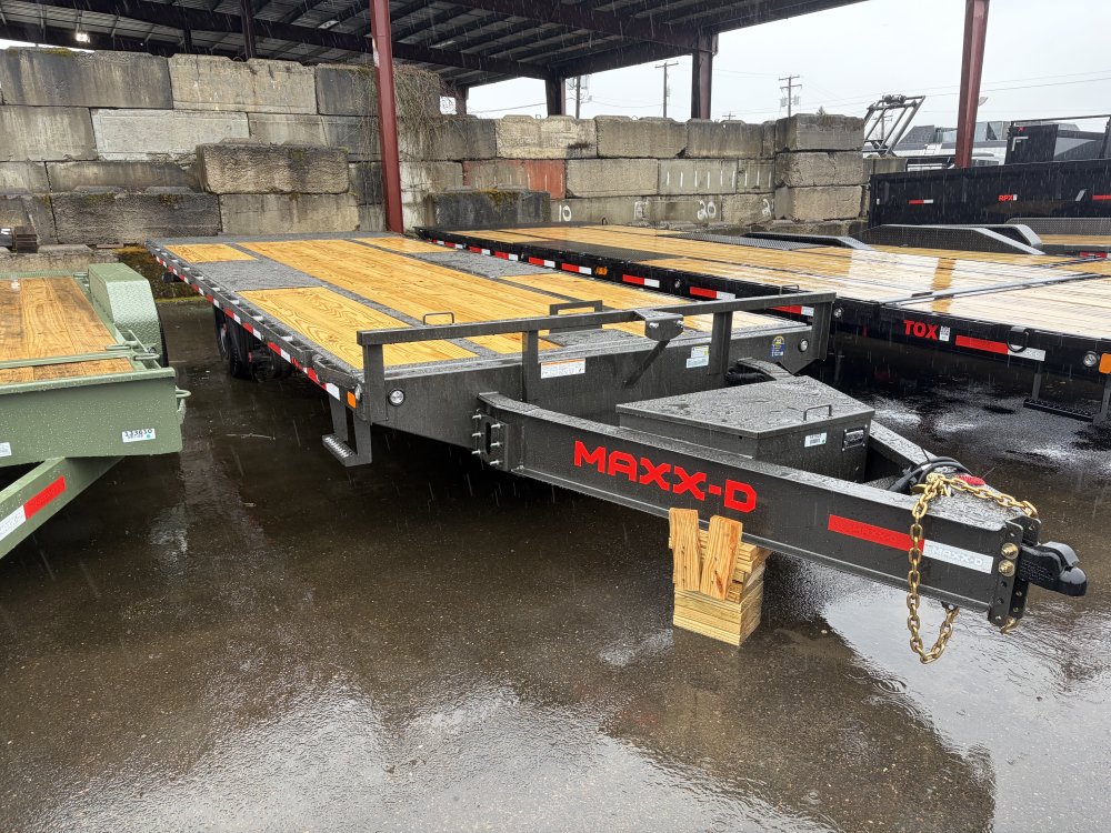2026 22' x8' 6" Maxx-D TOX - 8 INCH 10LB I-BEAM POWER TILT DECKOVER 17.5K