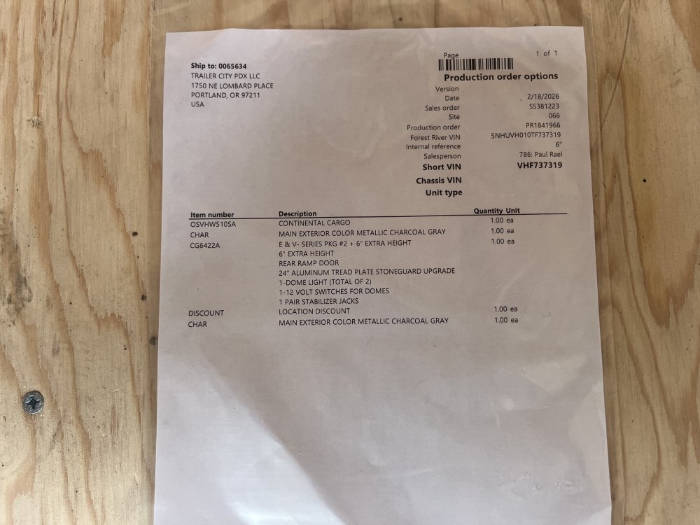 2026 10' x5' Continental Cargo VHW V-Series Wedge 2.9K