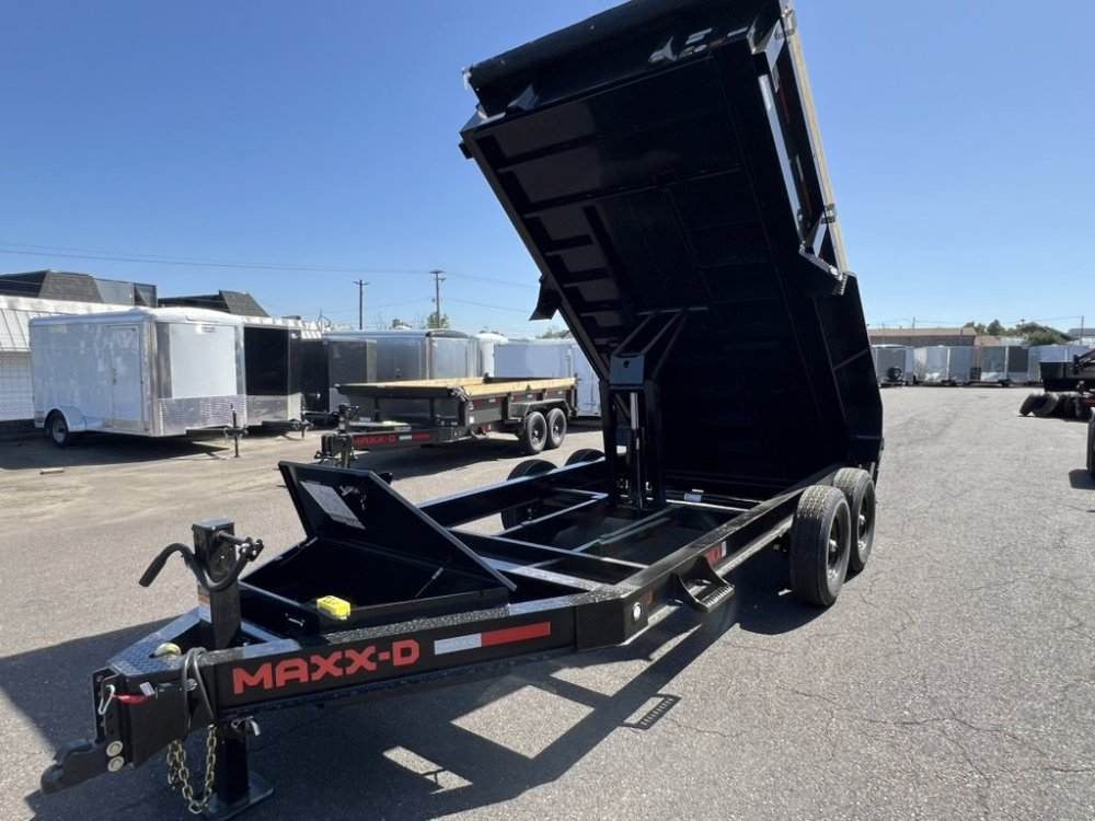 2027 Maxx-D DKX 7' x 14' Dump 14K 2' Wood/Steel Sides