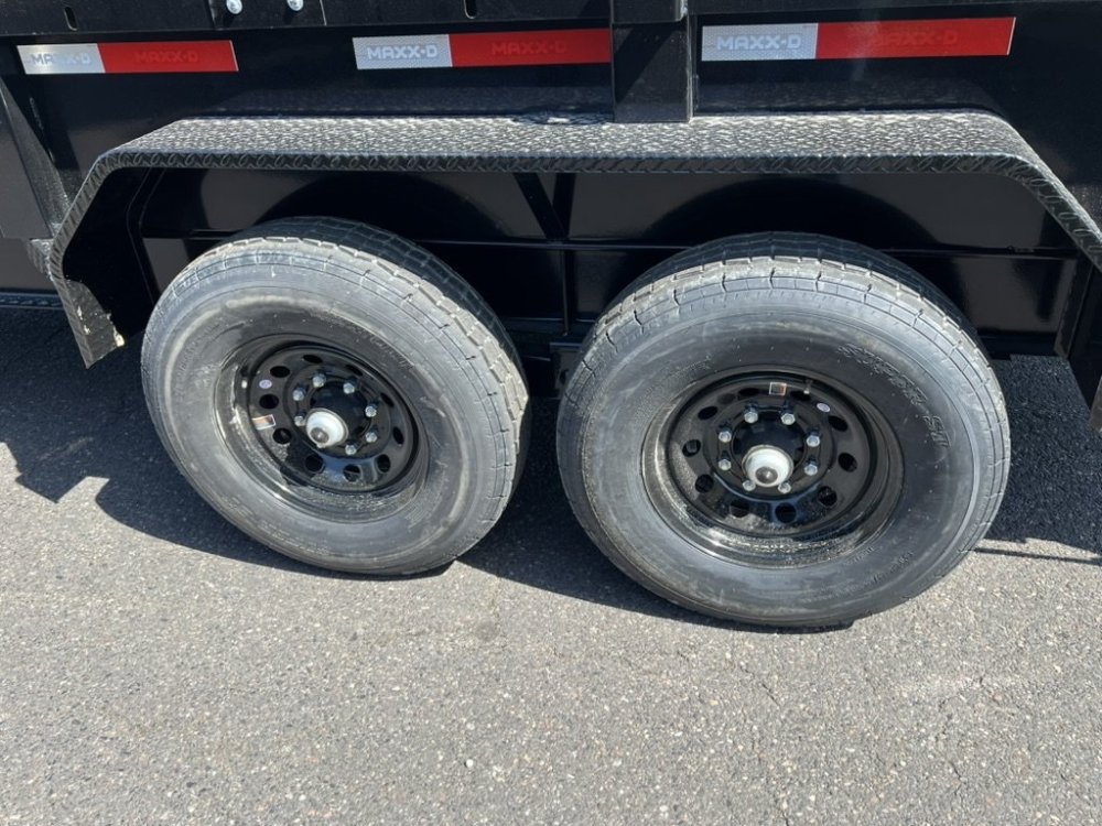 2027 Maxx-D DKX 7' x 14' Dump 14K 2' Wood/Steel Sides
