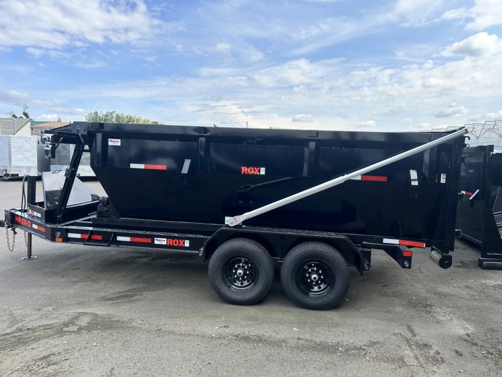 2026 14' x7' Maxx-D ROX - Roll-Off Dumpster Trailer 14K