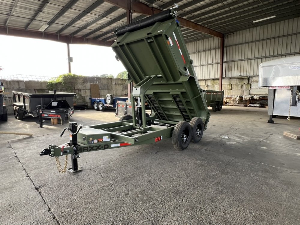 2026 12' x6' MAXX-D D7X 14K 6 X 12 DUMP TRAILER 14K