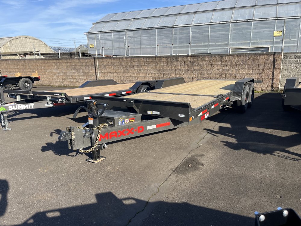 2026 22' x7' Maxx-D G8X 8" GRAVITY EQUIPMENT TILT TRAILER 17.5K