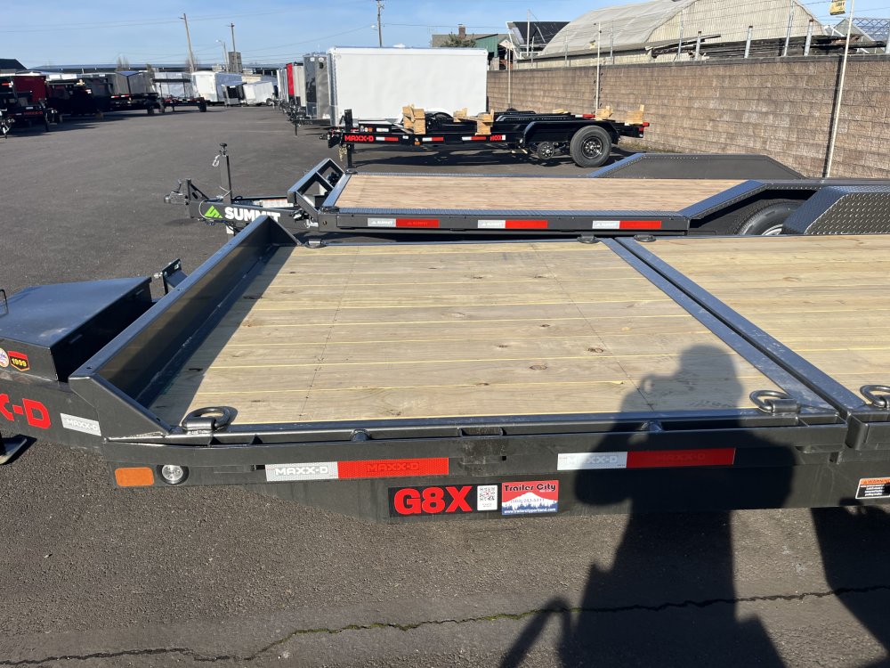 2026 22' x7' Maxx-D G8X 8" GRAVITY EQUIPMENT TILT TRAILER 17.5K