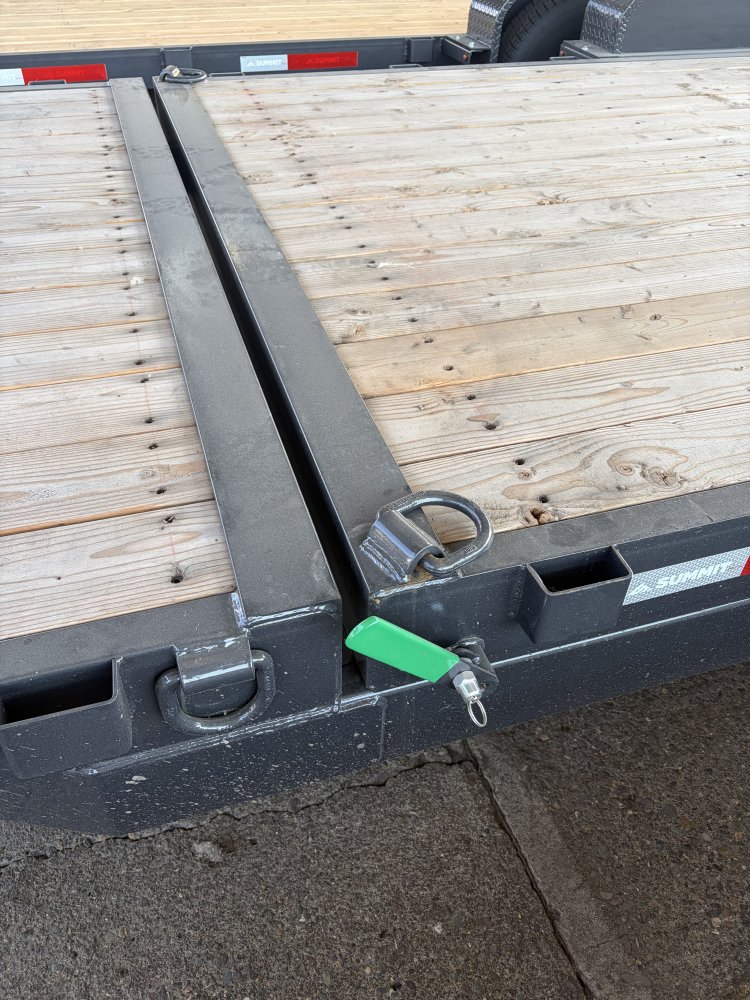 2026 7' X 20' Summit 14K Tilt - Removable Fenders