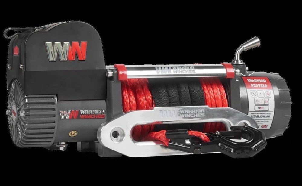 12.5K Samurai 12v Electric Winch - Synthetic Rope