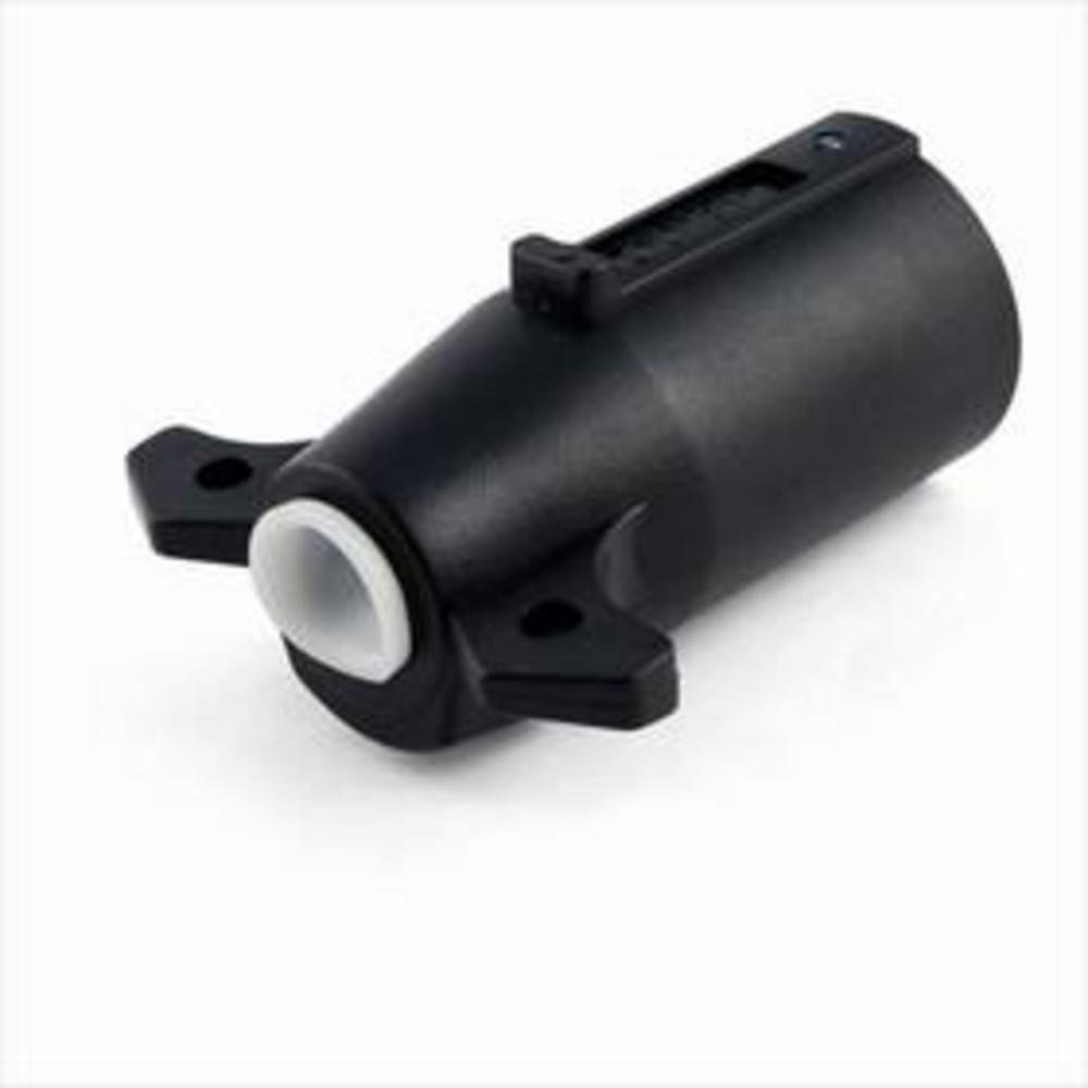 7-Way RV Blade Connector Plug (Trailer Side, Black Plastic)