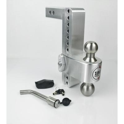 180 Hitch - 10" Adjustable Turn Ball for 2.5" Receiver