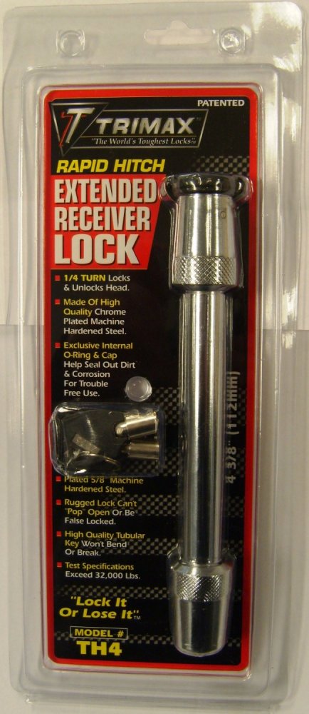 Trimax TH4 5/8 Dia. X 4-3/8 Span Extended Receiver Lock