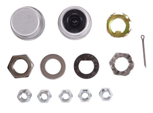 Dexter Trailer Hub & Drum Assembly for 3,500-lb Axles - 10" Diameter - 5 on 4-1/2 - Pre-Greased