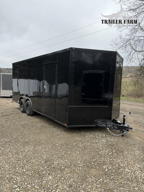 2026 QUALITY CARGO 8.5X20 ENCLOSED TRAILER 9990GVW W/ EXTRA HEIGHT AND BLACKOUT PKG