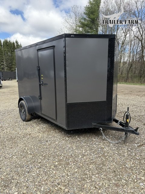 2026 Power Line 6'x10' Enclosed Cargo W/ BLACKOUT PKG