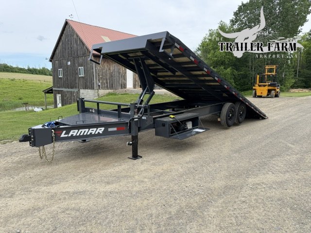 2026 LAMAR 102X24 DECKOVER TILT EQUIPMENT TRAILER