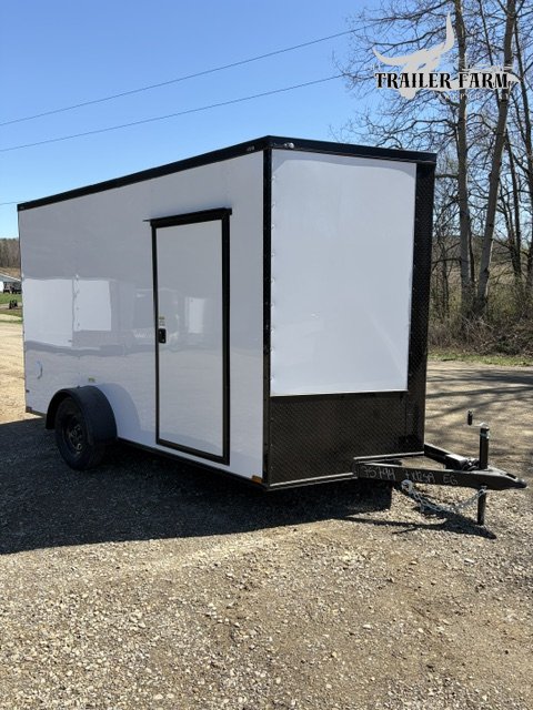 2026 QUALITY CARGO 7X12 ENCLOSED TRAILER EXTRA HEIGHT W/ BLACKOUT PKG
