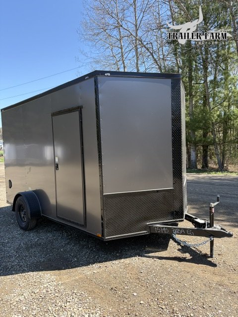 2026 QUALITY CARGO 7X12 ENCLOSED TRAILER EXTRA HEIGHT W/ BLACKOUT PKG