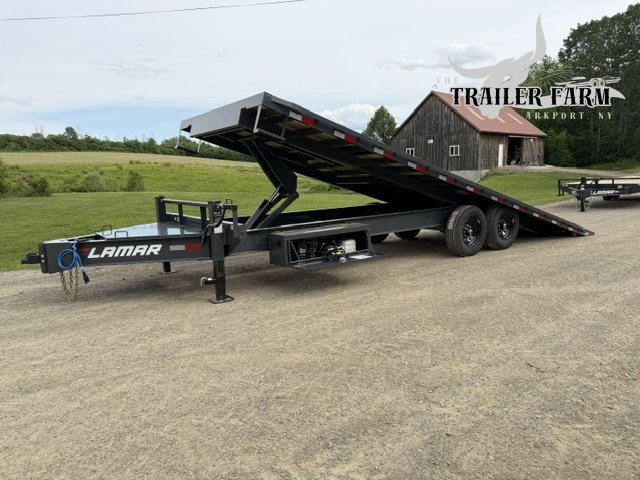 2026 LAMAR 102X24 DECKOVER TILT EQUIPMENT TRAILER