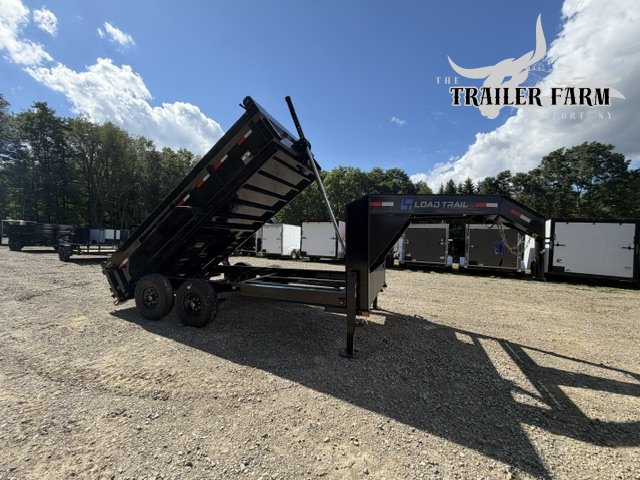 2027 LOAD TRAIL 7X14 GOOSENECK DUMP TRAILER WITH TELESCOPIC CYLINDER