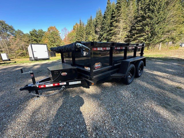 2026 COVERED WAGON "PROSPECTOR" 6X10 DUMP TRAILER W/TARP KIT