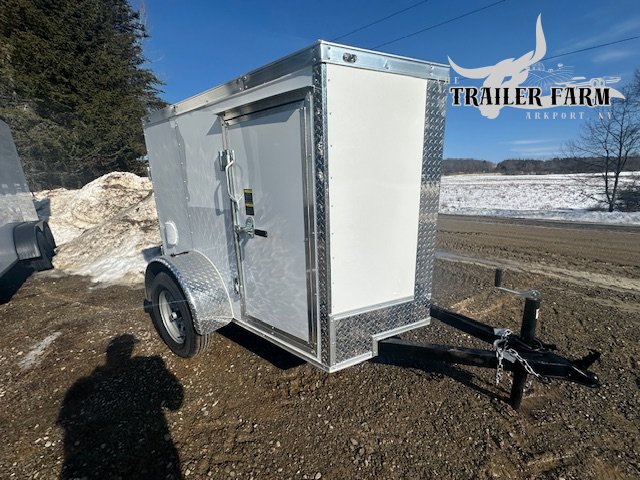 2026 POWER LINE CARGO 4X6 ENCLOSED TRAILER