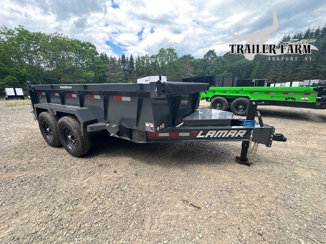 2026 LAMAR 7X12 DUMP TRAILER 14KGVW